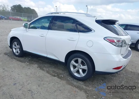 2012 Lexus Rx 350 z USA, uszkodzony, nr VIN 2T2BK1BA9CC131013